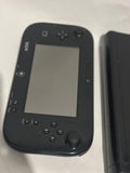 Nintendo Wii U Console Black 32GB w/ GamePad HDMI Power Cables Tested Working
