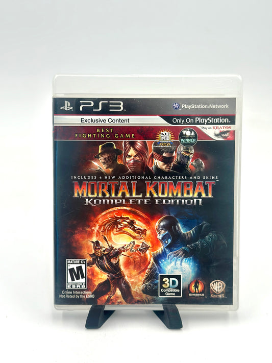 Mortal Kombat Komplete Edition NO MANUAL