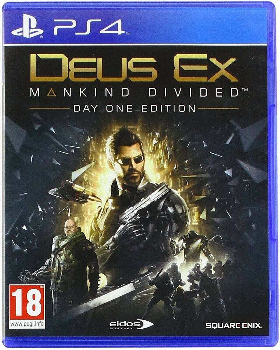 Deus Ex Mankind Divided PAL - Playstation 4 BRAND NEW