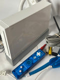 Nintendo Wii Console Bundle (White) – Tested – Sensor Bar Included – Non-Original Controller