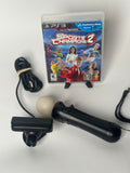 Sports Champions 2 Bundle for PS3 – Game + Eye Camera + Move Controller (Tested)