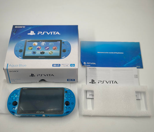 PlayStation Vita Slim Aqua Blue Console