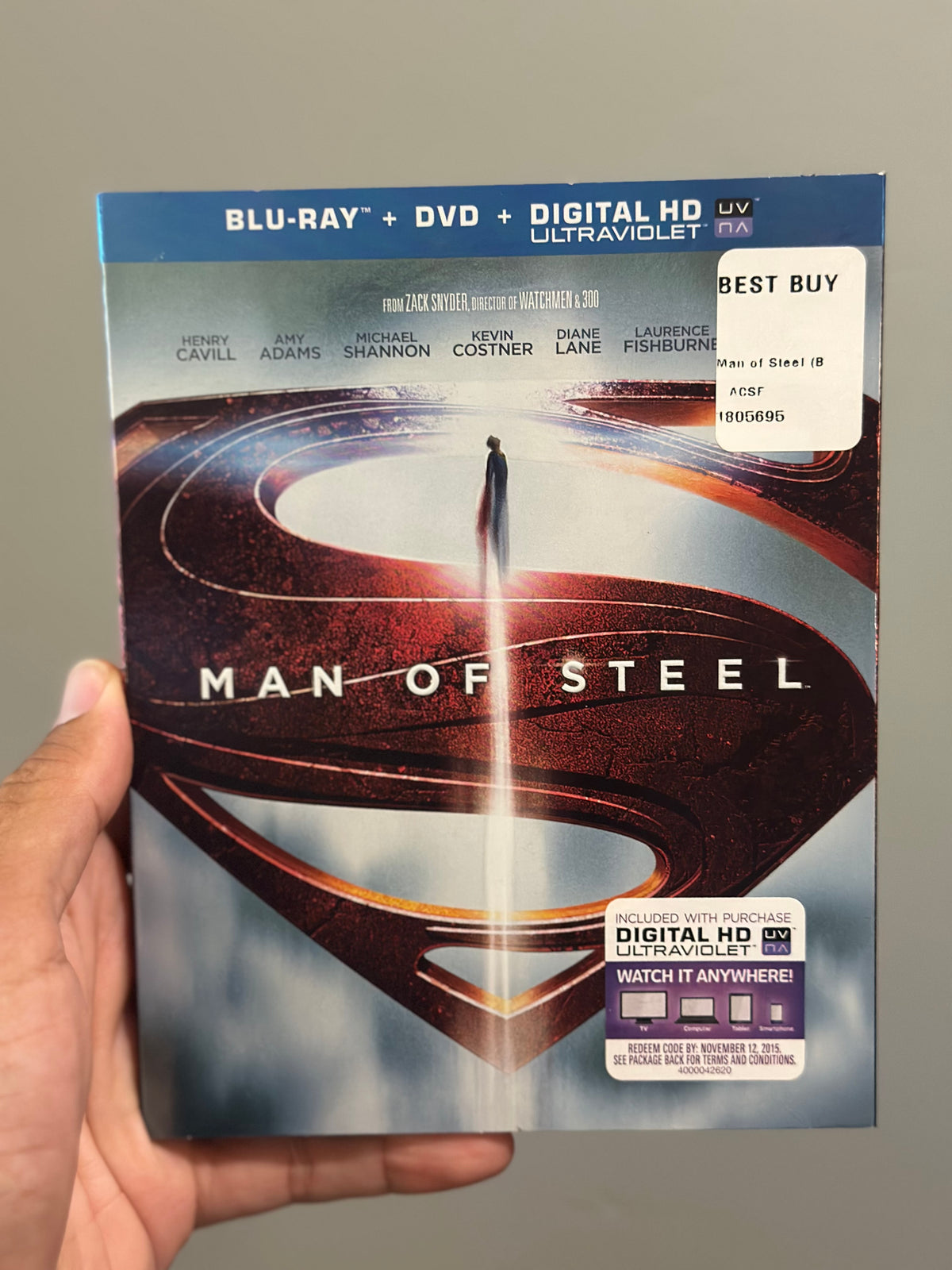 Man of Steel - (Blu-ray)
