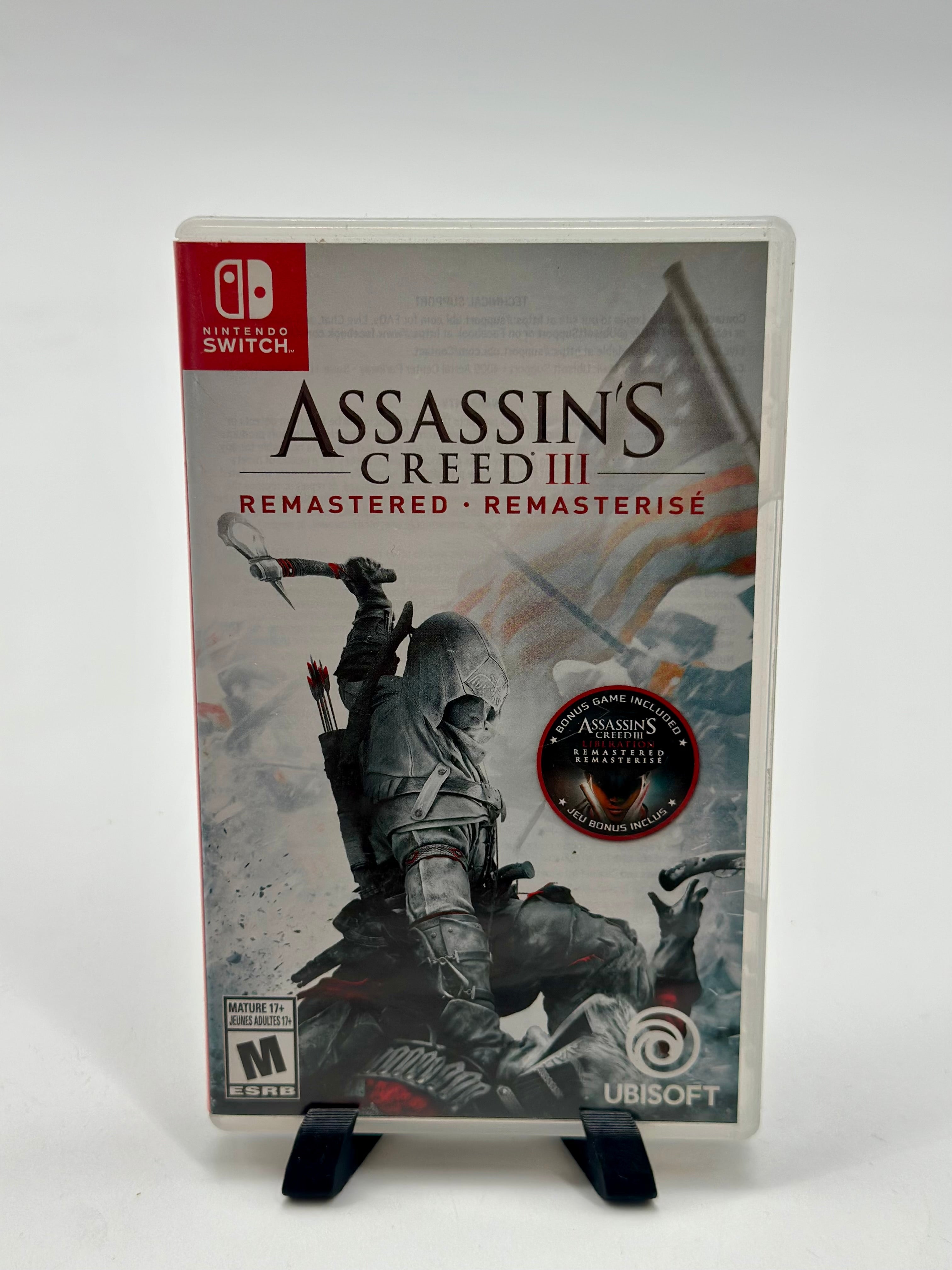 Assassin's Creed III Remastered - Nintendo Switch