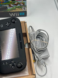 Wii U Console Deluxe Black 32GB - Wii U (READ DESC)