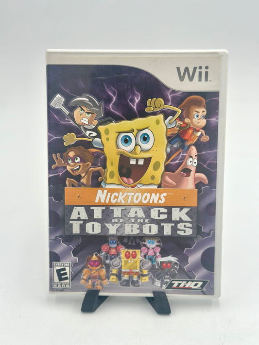 Nicktoons Attack of the Toybots NO MANUAL