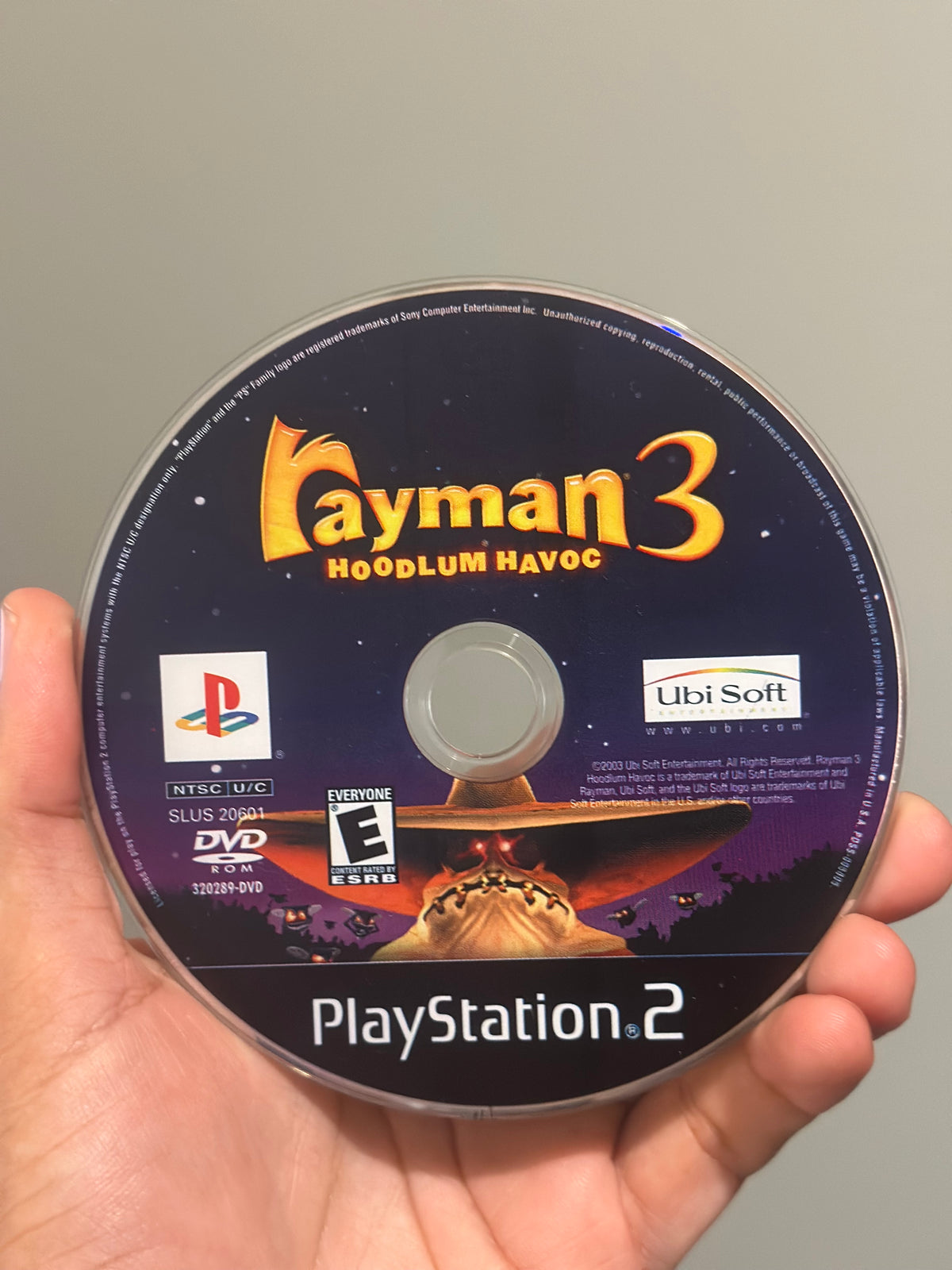 Rayman 3: Hoodlum Havoc (Sony PlayStation 2, 2003) Sin manual
