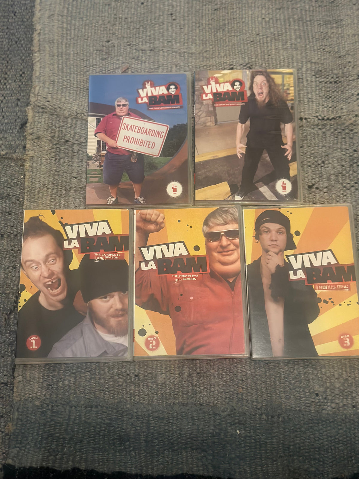 Viva La Bam – Complete Series Seasons 1-3 + Bonus Disc – DVD Collection