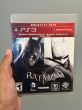 Batman: Arkham Asylum & Batman: Arkham City Dual Pack – PlayStation 3 – Preowned