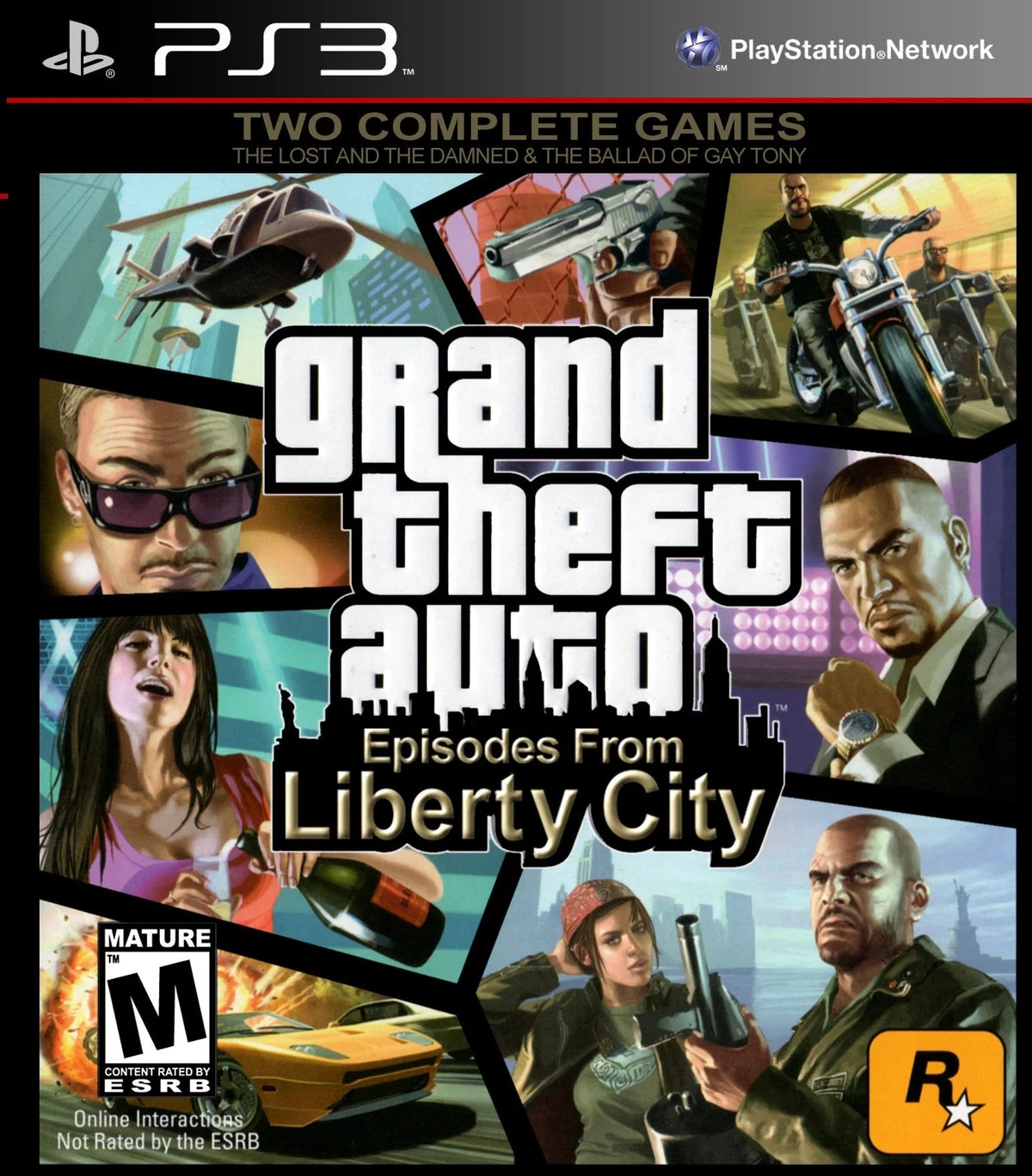Grand Theft Auto: Episodes from Liberty City - Playstation 3 NO MANUAL