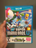 New Super Mario Bros. U + New Super Luigi U - Wii U NO MANUAL