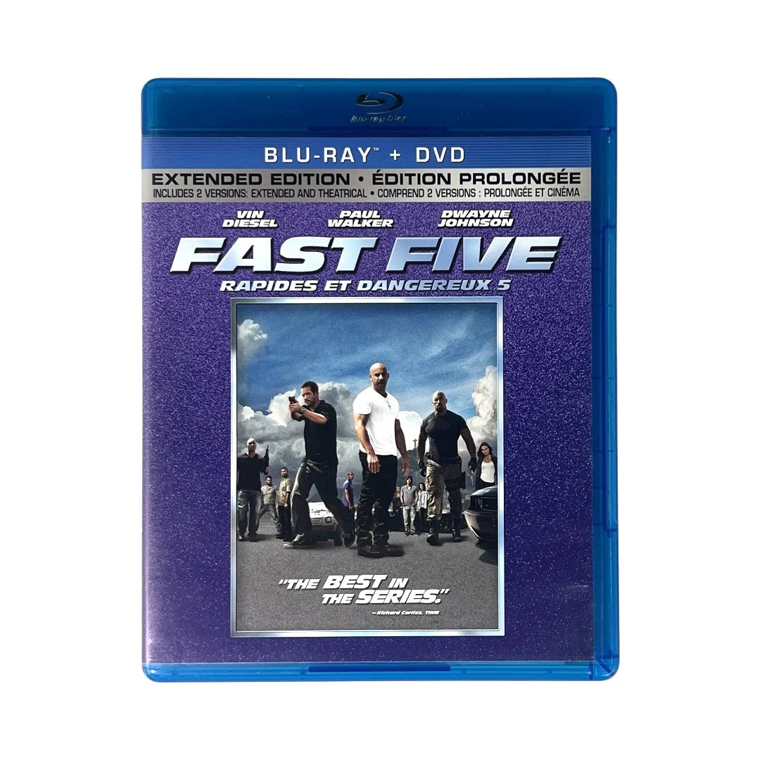 Fast Five Blu-ray + DVD Combo Pack – Pre-Owned