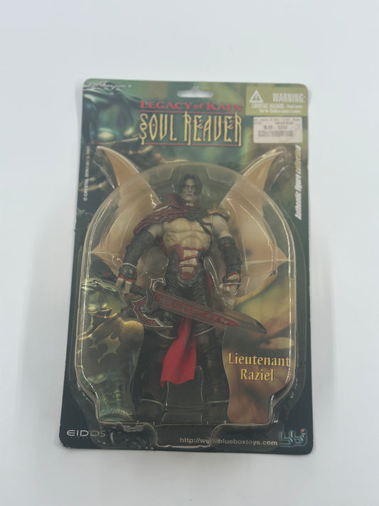 Lieutenant Raziel 8" - Blue Box Eidos Legacy of Kain Soul Reaver Rare (readDesc)