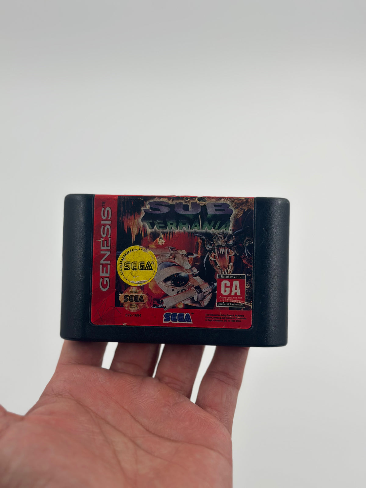Sub Terrania - Sega Genesis