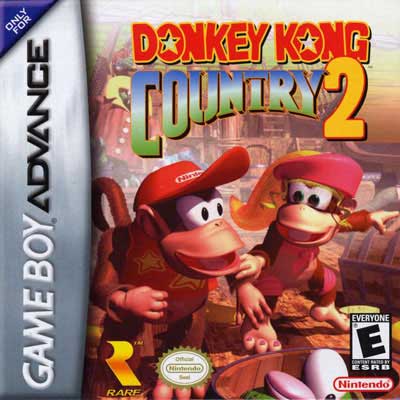 Donkey Kong Country 2 (Nintendo Game Boy Advance, 2004) Gba Probado Dk