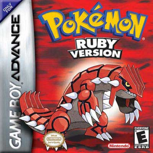 Pokémon: Versión Ruby (Game Boy Advance, 2003) Probado Gba Fast Ship