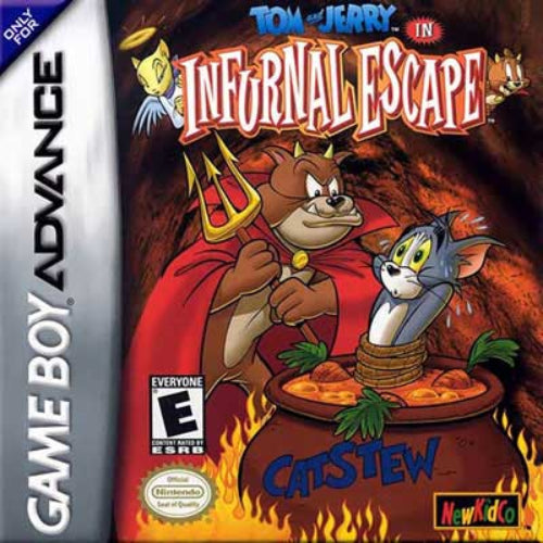 Tom and Jerry in Infurnal Escape - GameBoy Advance LOOSE CART
