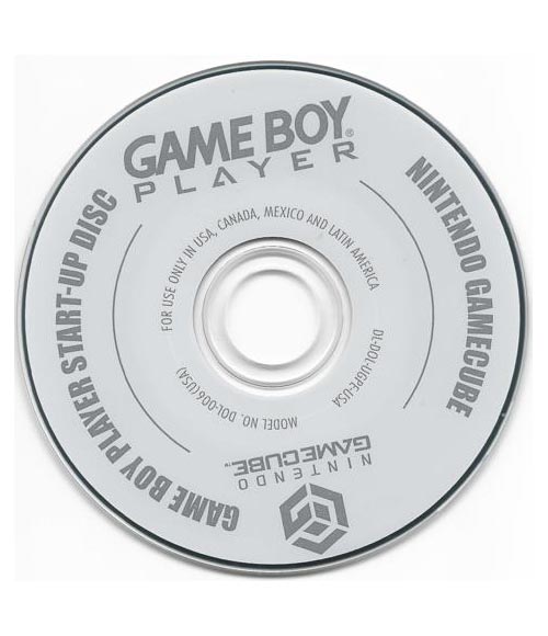 Game Boy Player Start-Up Disc – GameCube – Loose Disc