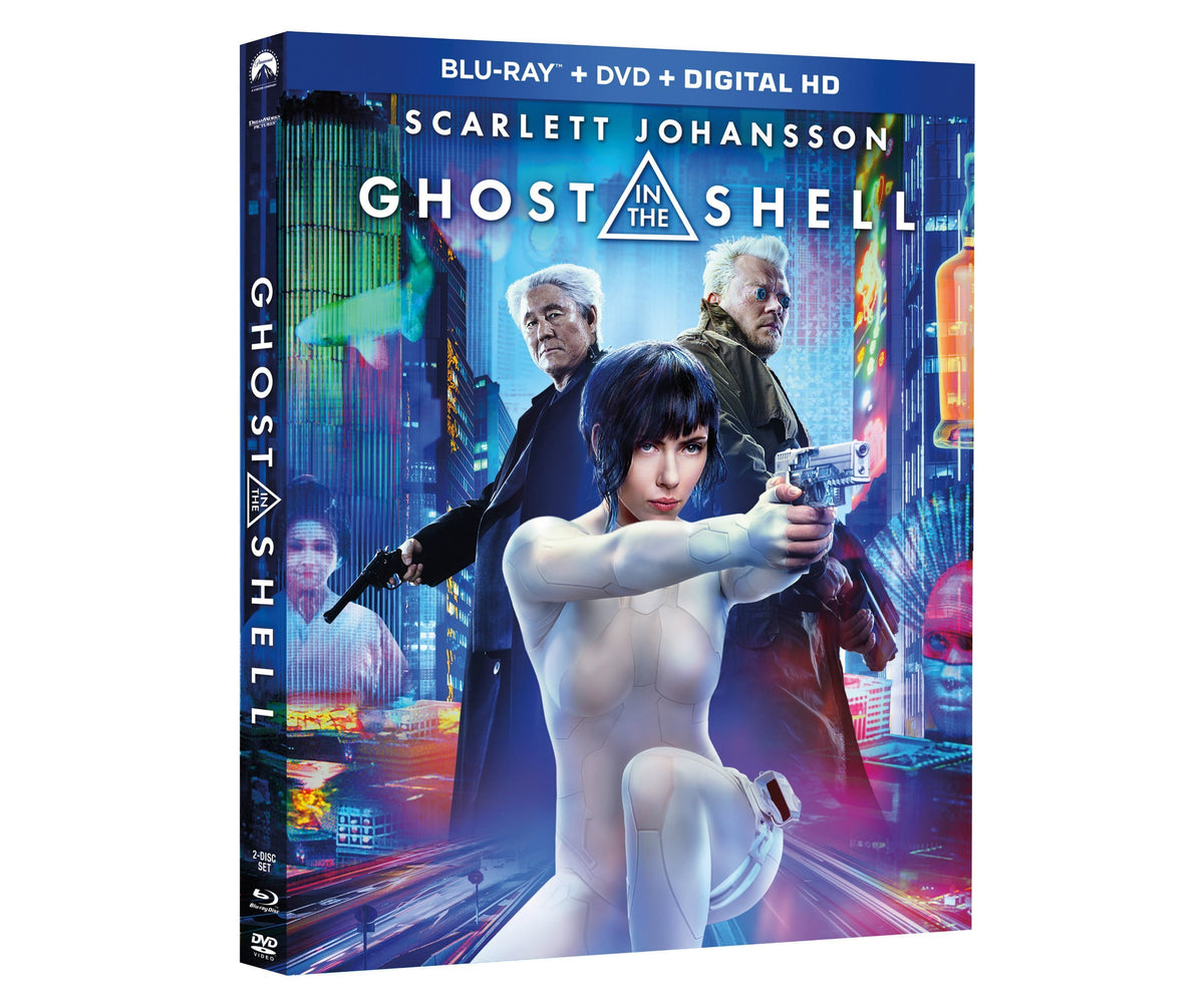 Ghost in the Shell (2017) Blu-ray – Brand New & Factory Sealed
