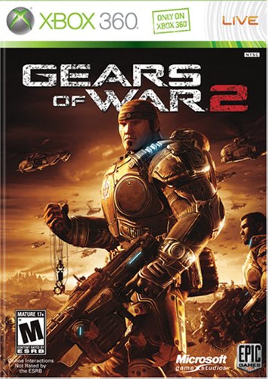Gears of War 2 (Microsoft Xbox 360, 2008) Envío rápido