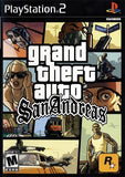 Grand Theft Auto San Andreas - Playstation 2 GREATEST HITS NO MAP