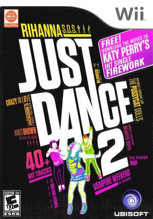 Just Dance 2 - Wii NO MANUAL