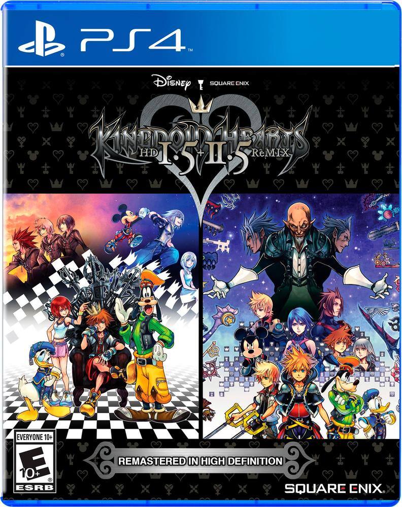 Kingdom Hearts HD 1.5 + 2.5 Remix - Playstation 4 LOOSE DISC