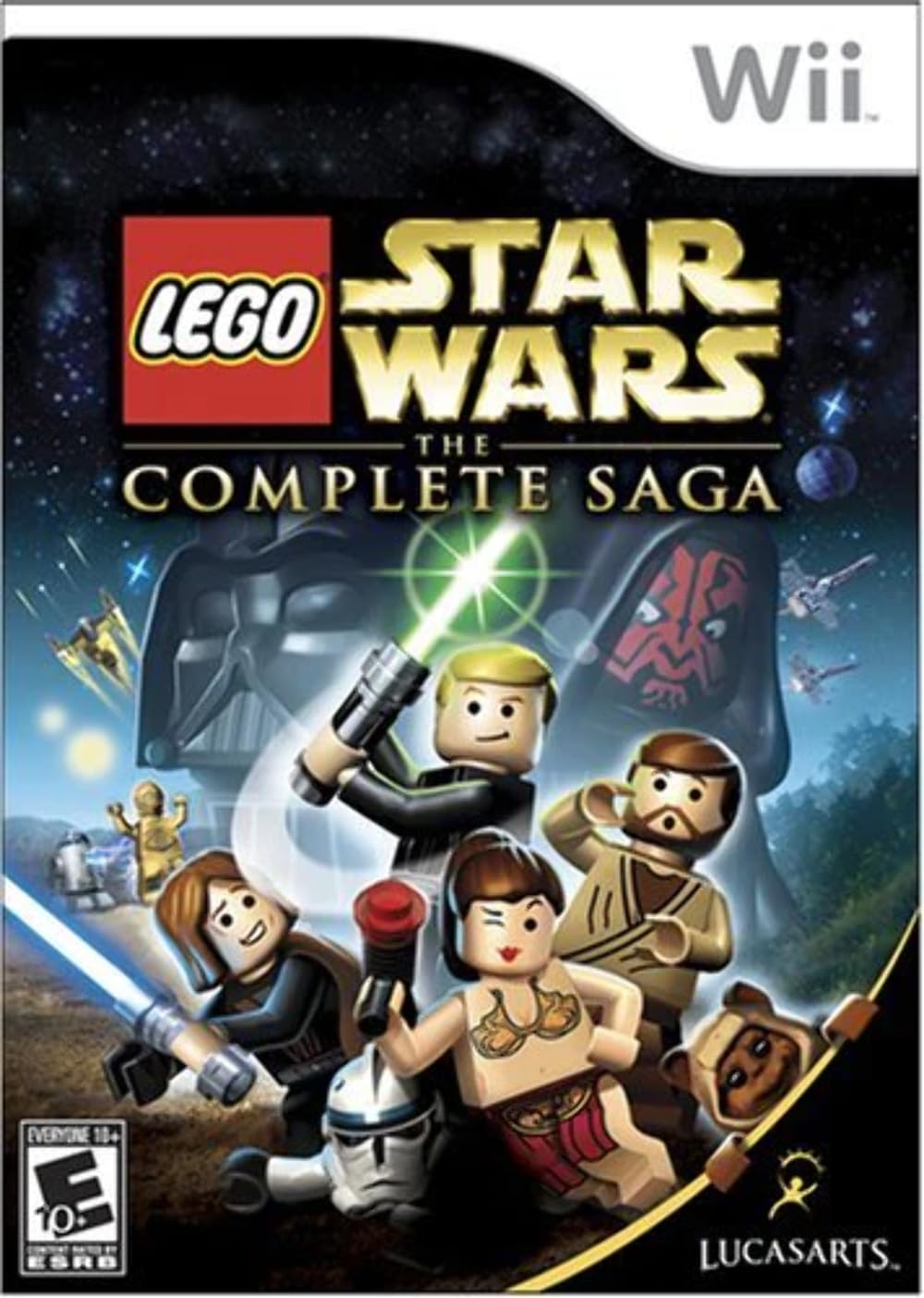 LEGO Star Wars Complete Saga - Wii NO MANUAL