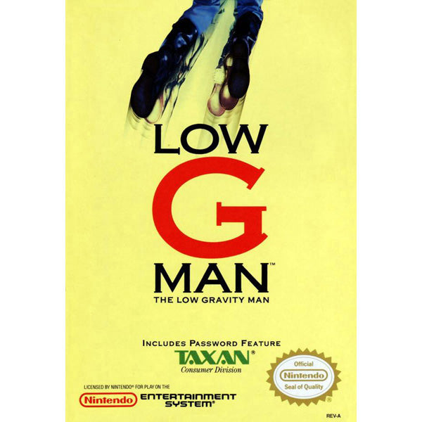 Low G Man - NES LOOSE CART