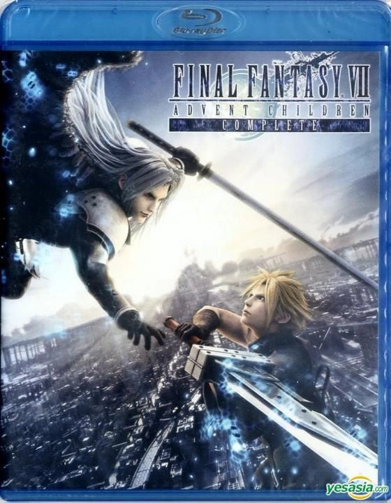 Final Fantasy VII: Advent Children Complete Blu-ray | Anime Movie | Complete & Tested