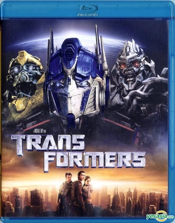 Transformers (Blu-ray, 2007) Fast Ship Primera película 1 disco