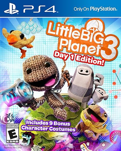 LittleBigPlanet 3 - Playstation 4 LOOSE DISC