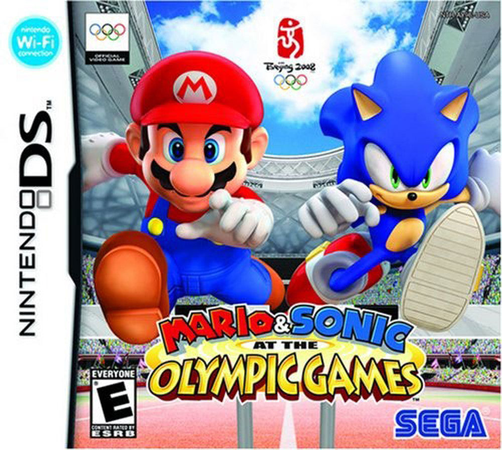 Mario &amp; Sonic en los Juegos Olímpicos (Nintendo DS, 2008) ds sin manual