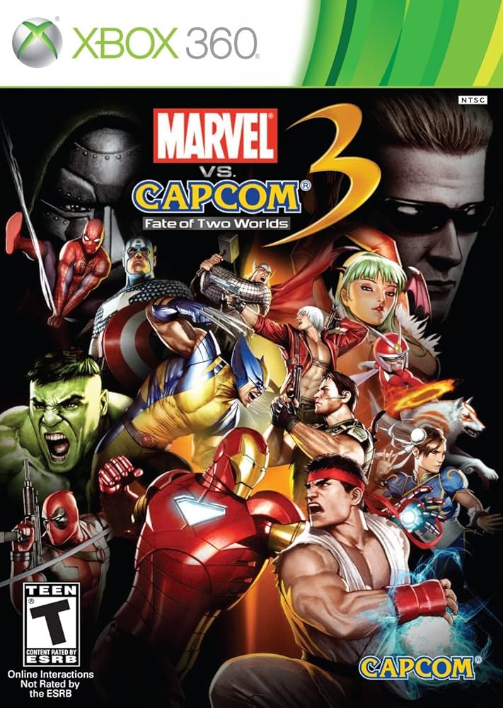 Marvel vs. Capcom 3: Destino de dos mundos (Microsoft Xbox 360, 2011) CIB Completo