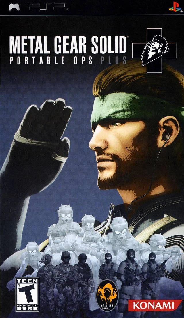Metal Gear Solid Portable Ops Plus - PSP CIB