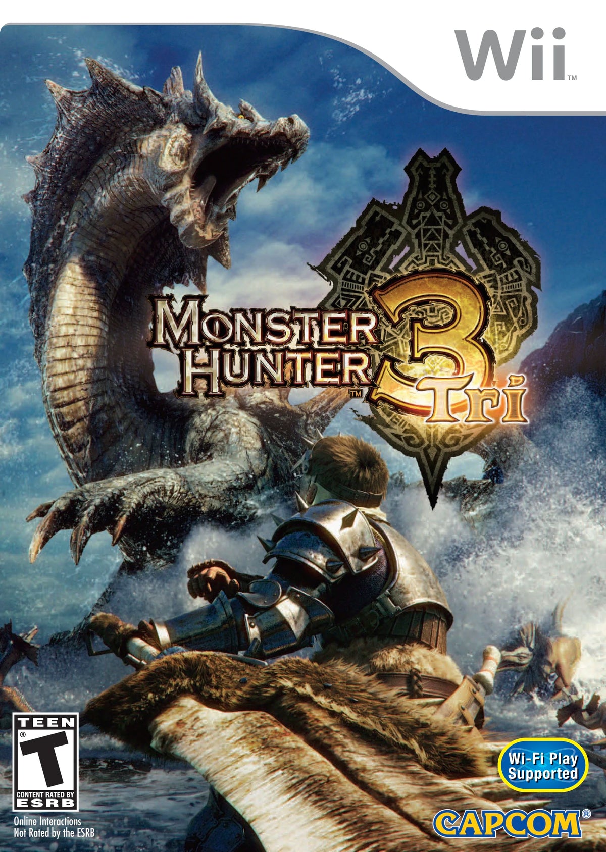 Monster Hunter 3 Tri - Wii NO MANUAL