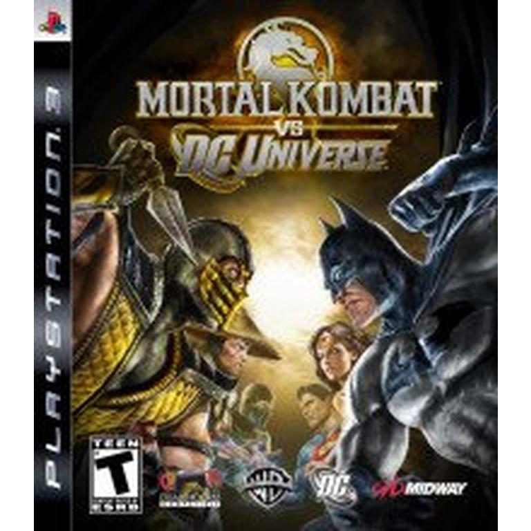 Mortal Kombat vs. DC Universe - Playstation 3 Greatest Hits NO MANUAL