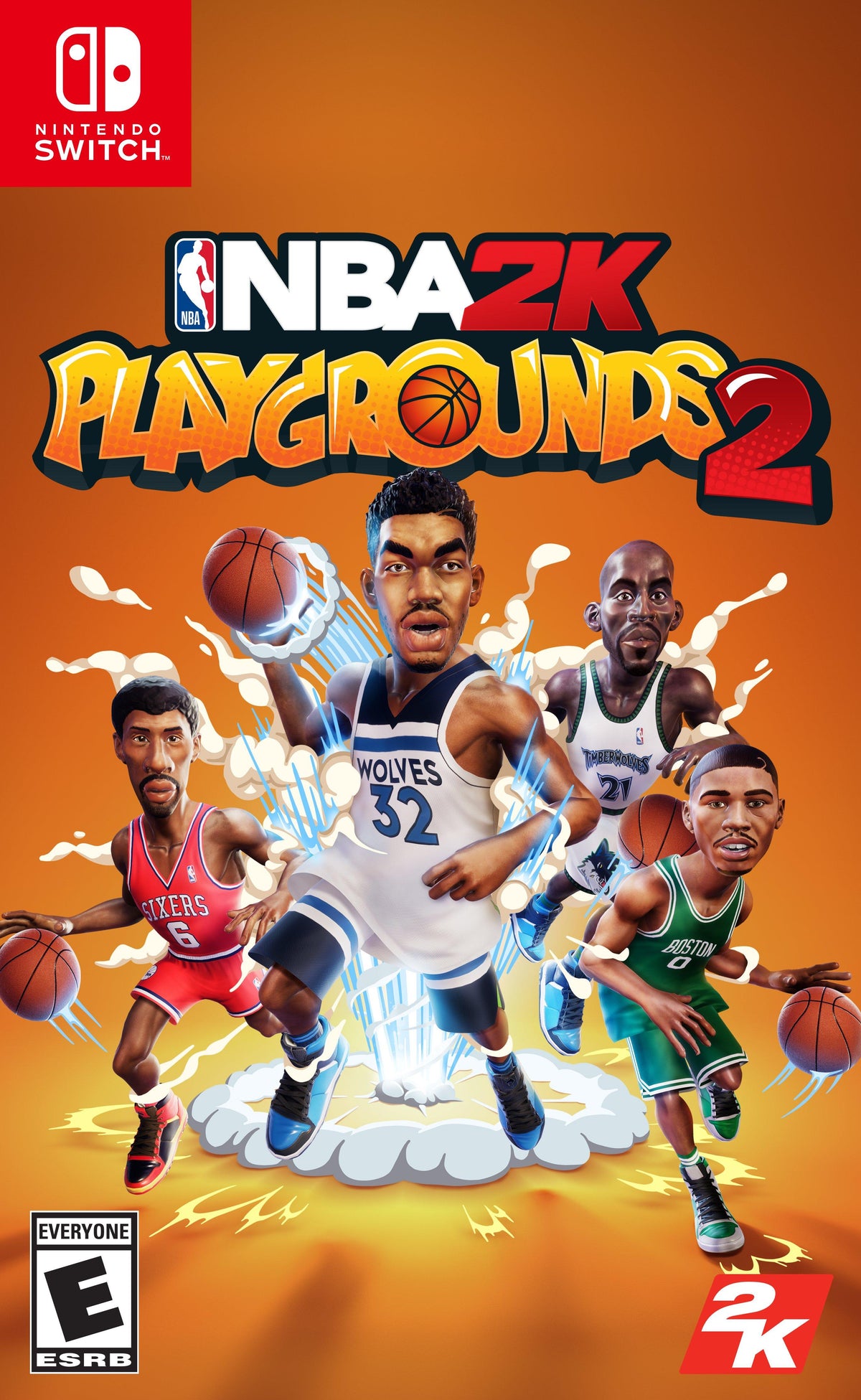 NBA 2K Playgrounds 2 - Nintendo Switch LOOSE CART
