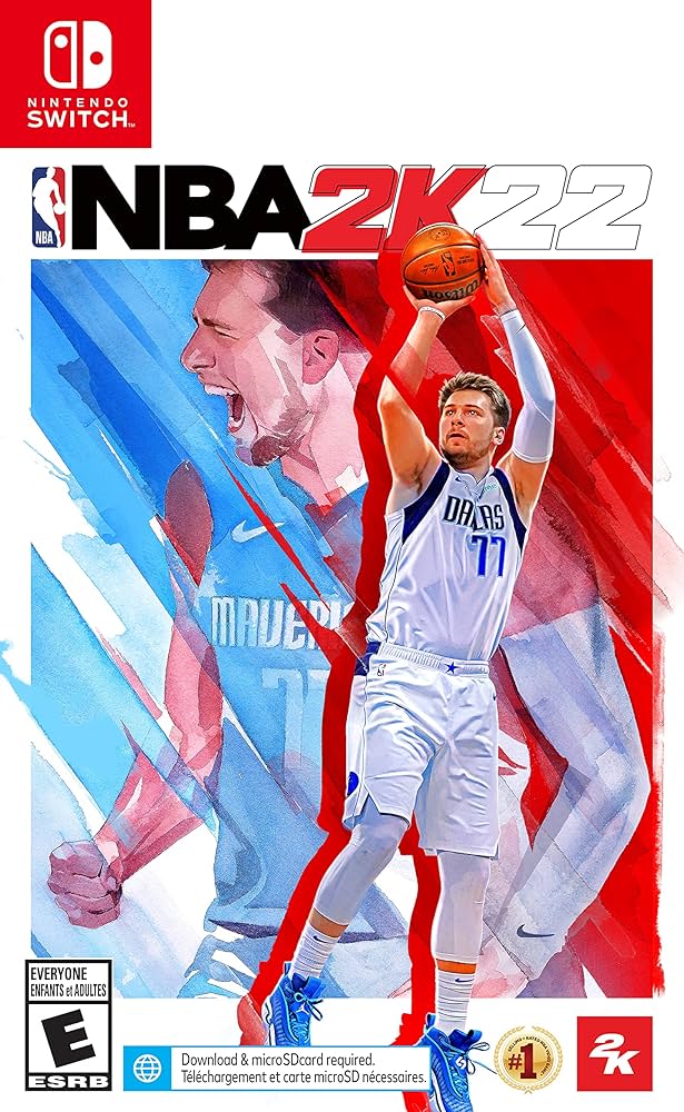 NBA 2K22 - Nintendo Switch LOOSE CART