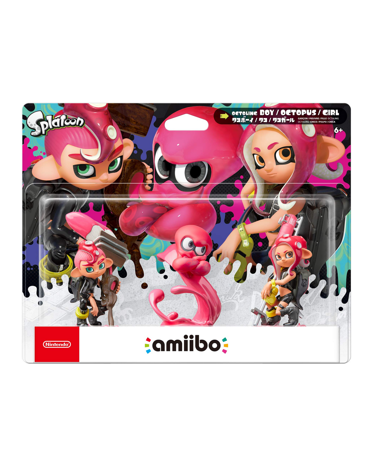 Splatoon 3 Pack [Octoling] Amiibo – Pre-Owned / Damaged
