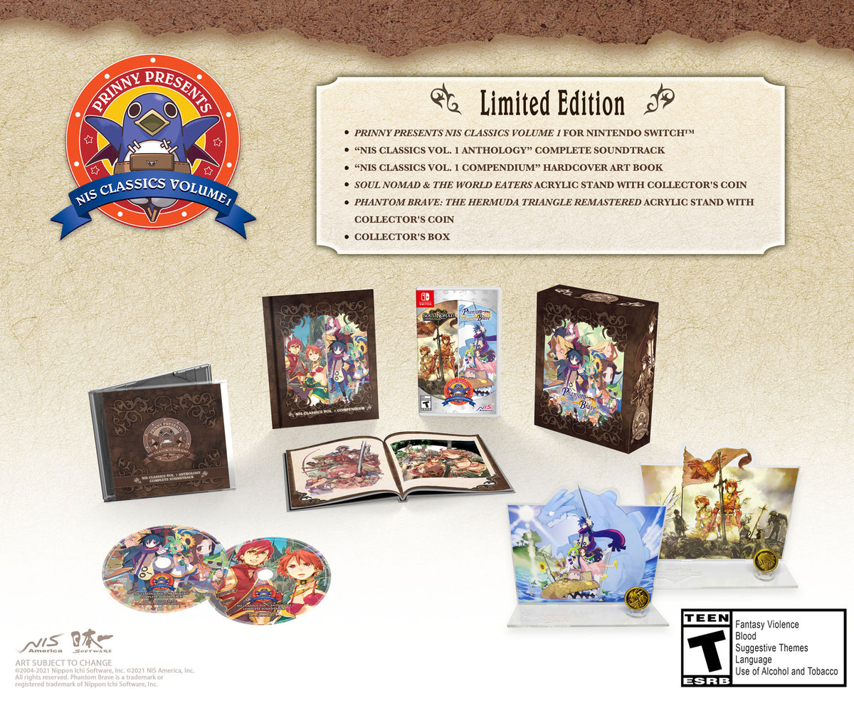 Prinny Presents NIS Classics Volume 1 – Nintendo Switch – Preowned
