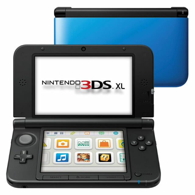 Nintendo 3DS XL – Blue + Black (Tested, Read Description)