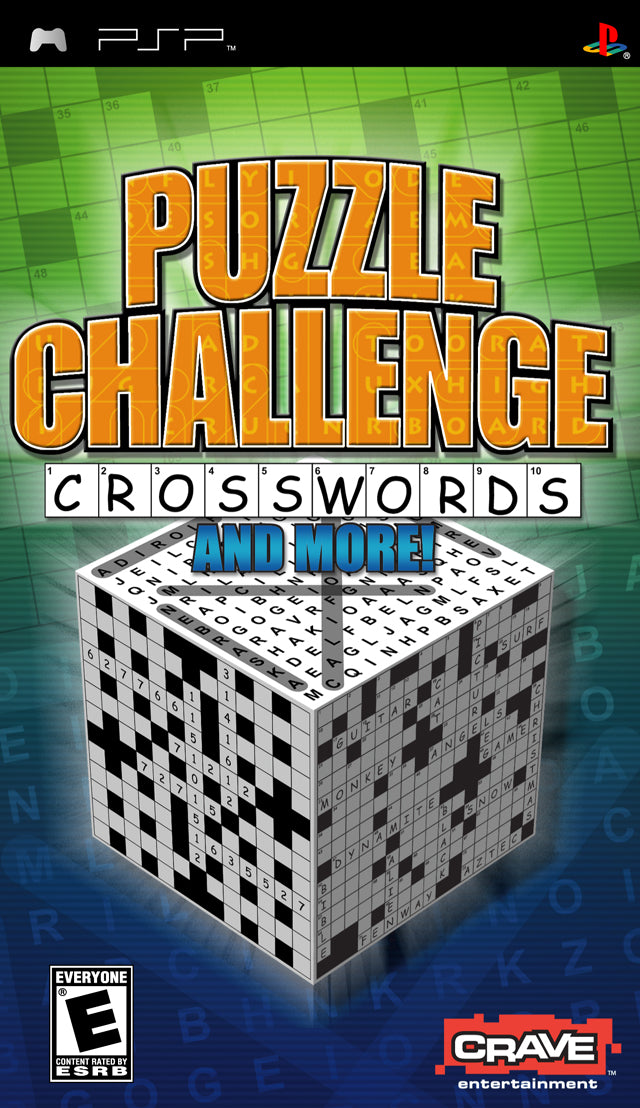 Puzzle Challenge Crosswords and More - PSP CIB