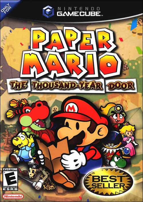 Paper Mario Thousand Year Door - Gamecube LOOSE DISC