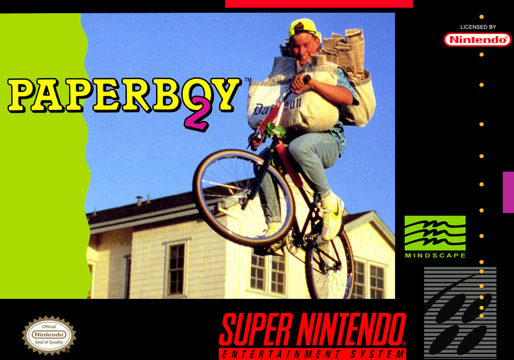 Paperboy 2 - Super Nintendo LOOSE CART