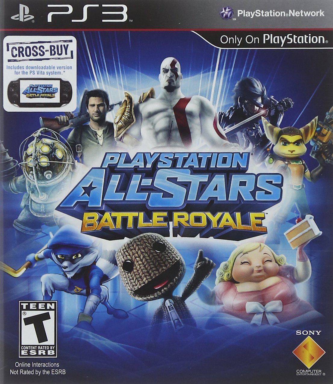 Playstation All-Stars Battle Royale - Playstation 3 LOOSE DISC