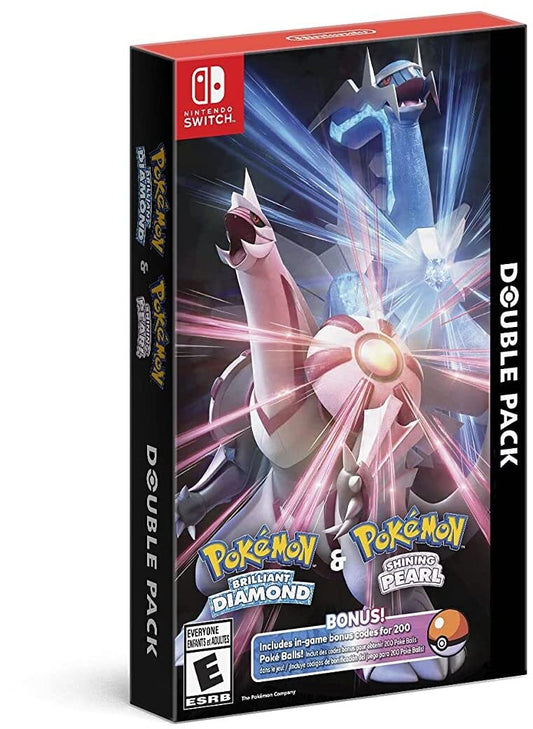 Pokemon Brilliant Diamond & Shining Pearl Double Pack - Nintendo Switch (MISSING DIAMOND)