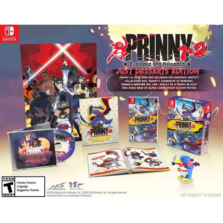 Prinny 1+2 Exploded and Reloaded Just Desserts Edition - Nintendo Switch