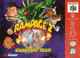 Rampage 2 Universal Tour - Nintendo 64 LOOSE CART