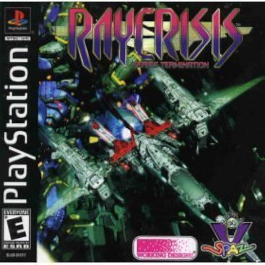 Ray Crisis - Playstation NO MANUAL (REPRO ART MANUAL)